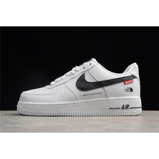 north face supreme air force 1